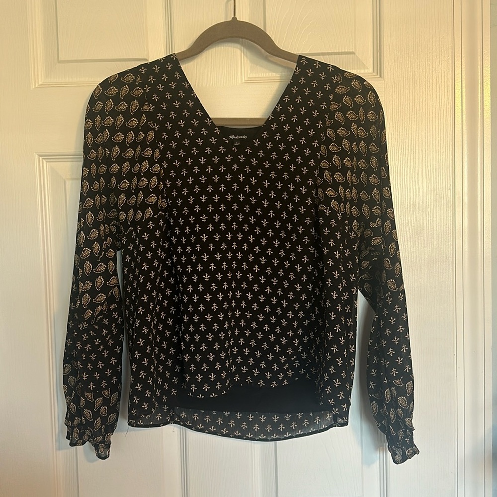 Madewell Long Sleeve Blouse